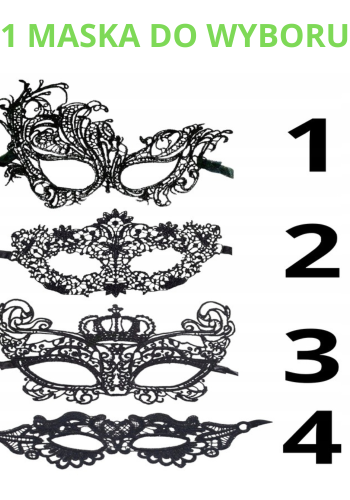 Maska Na Oczy Koronkowa...